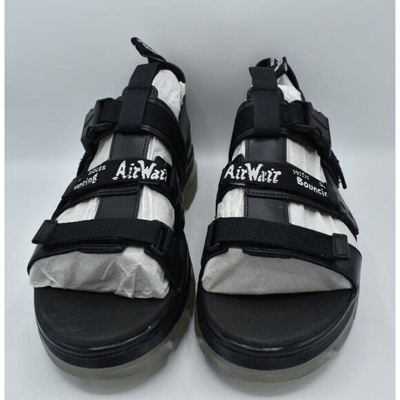 Dr Martens Mens Size 13 Pearson Webbing Black Sport Sandals Shoes main image 7